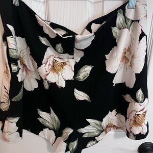 Floral print shorts